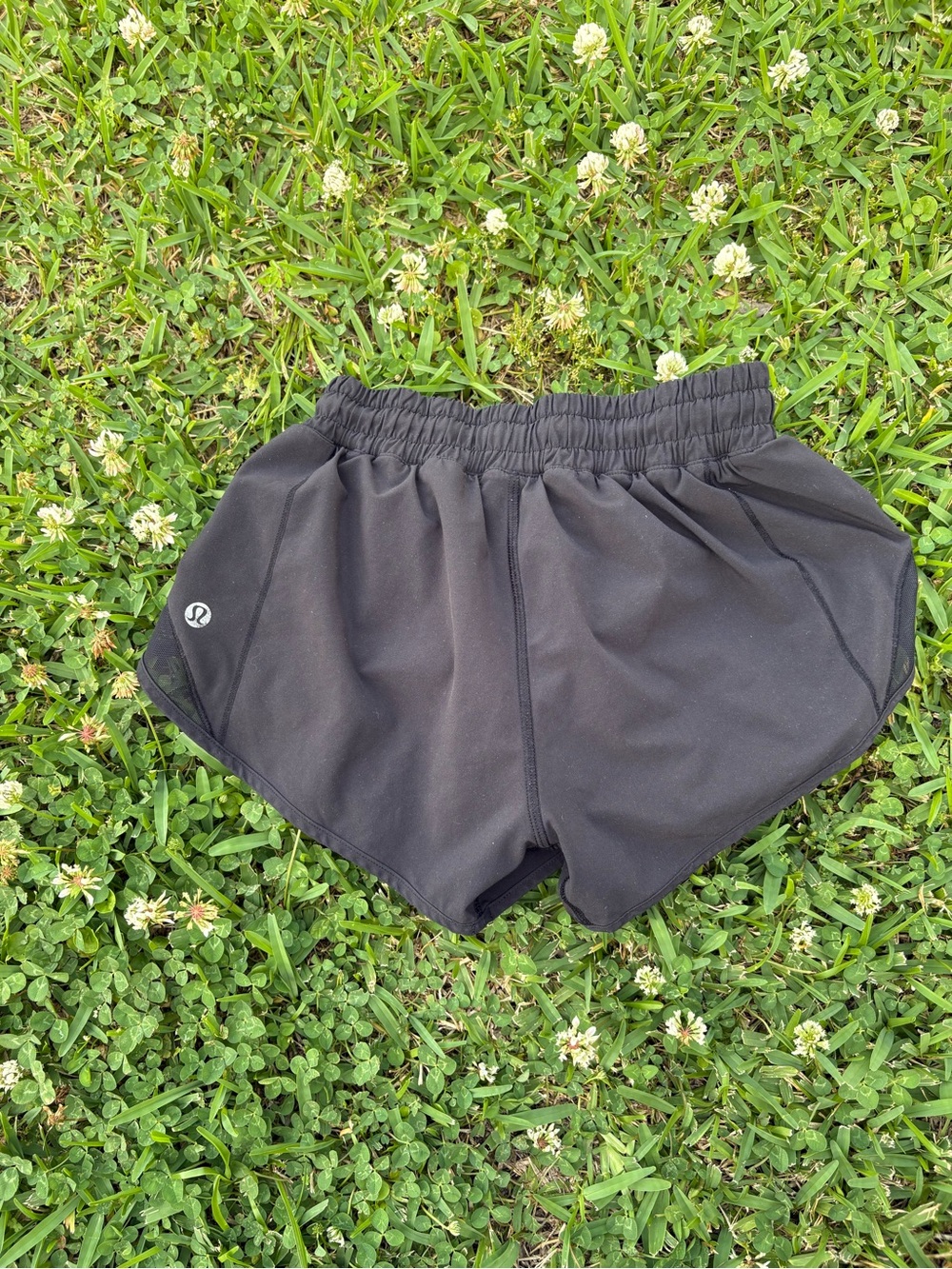 lululemon athletica Black Athletic Running Shorts